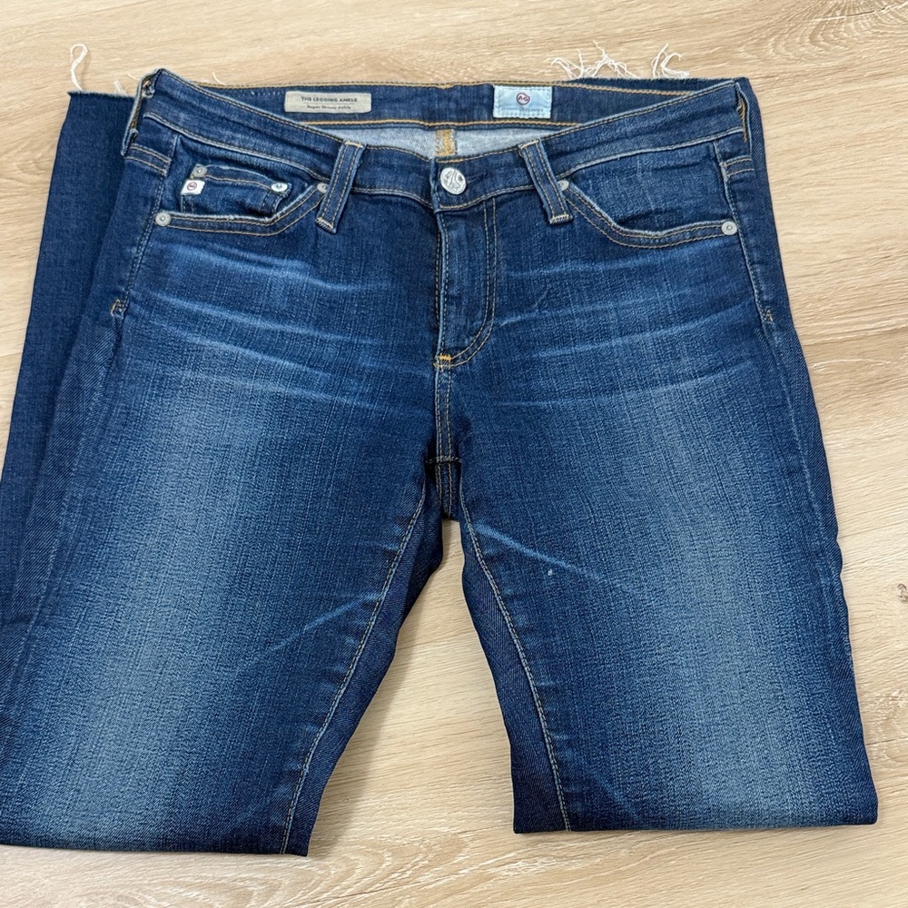 AG Adriano Goldschmied Dark Blue Skinny Jeans